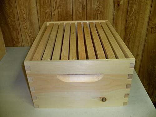 cutler supply, inc beekeeper starter kit, honey bee hive, veil, gloves, tools, smoker, book