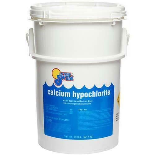 pool chlorine granules - cal-chlor cal hypo in the swim