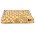 Majestic Pet Gray Links Medium Rectangle Indoor Outdoor Pet Dog Bed with Removable Washable Cover Products
