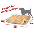 Majestic Pet Gray Links Medium Rectangle Indoor Outdoor Pet Dog Bed with Removable Washable Cover Products