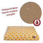 Majestic Pet Gray Links Medium Rectangle Indoor Outdoor Pet Dog Bed with Removable Washable Cover Products