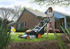 WG774 56V 20" Cordless Electric Lawn Mower with Intellicut & Mulch Plug