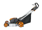 WG774 56V 20" Cordless Electric Lawn Mower with Intellicut & Mulch Plug