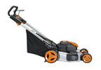 WG774 56V 20" Cordless Electric Lawn Mower with Intellicut & Mulch Plug