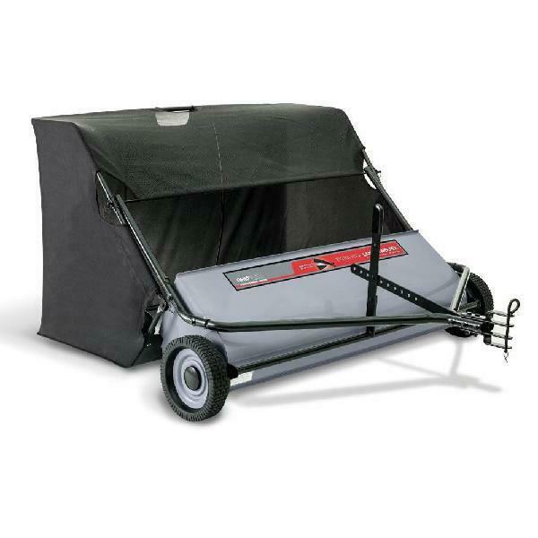 Ohio Steel Lawn Sweeper 50" width 26 cu. ft. Capacity Hopper Adjustable Hitch