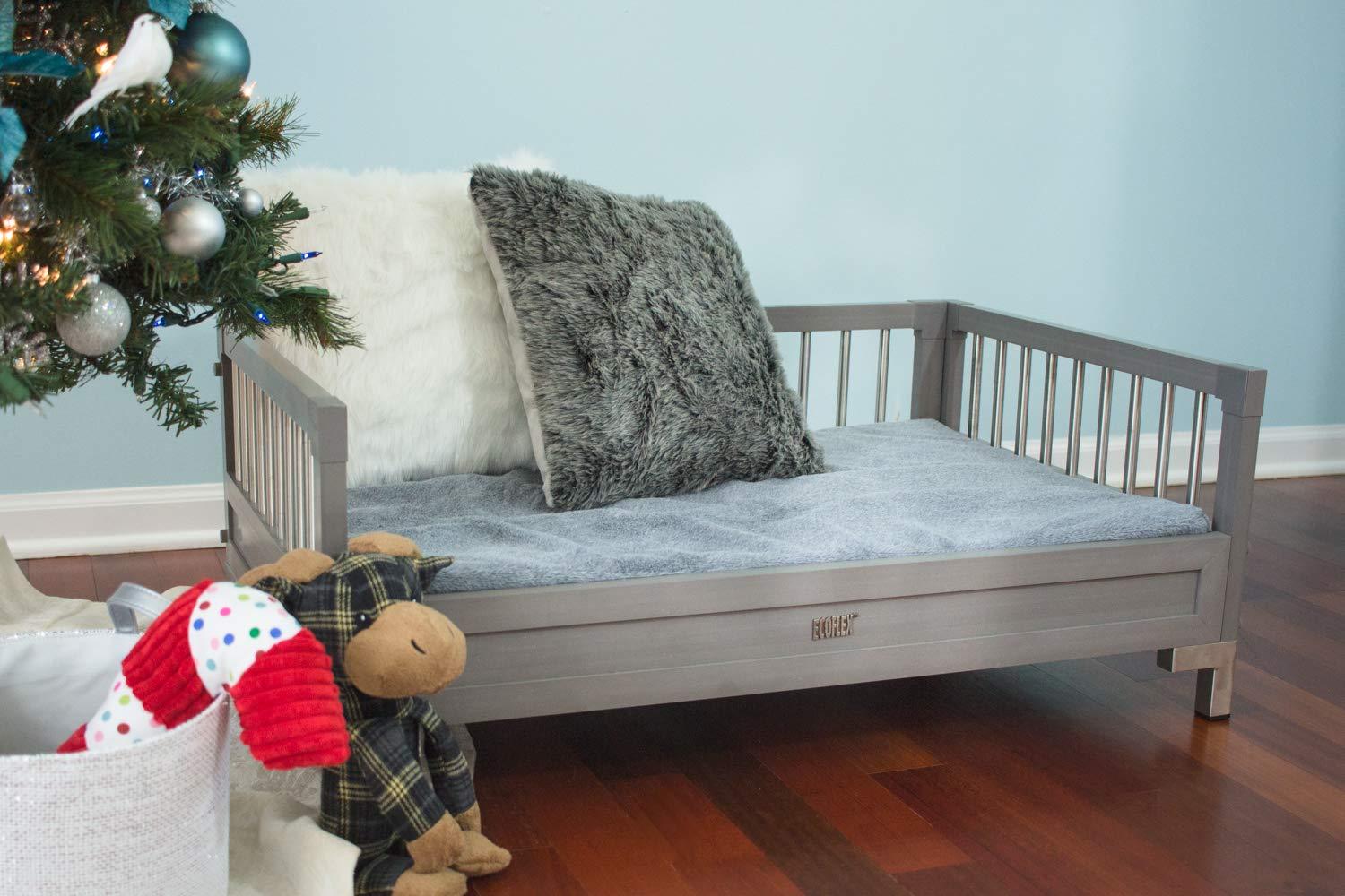 APet ecoFLEX Manhattan Raised Dog Bed w/Removable Cushion