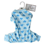 Lookin Good Heart Fce Dog Pajamas - Blue (20 Pack)