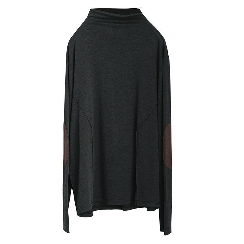 knitted cotton t-shirt autumn