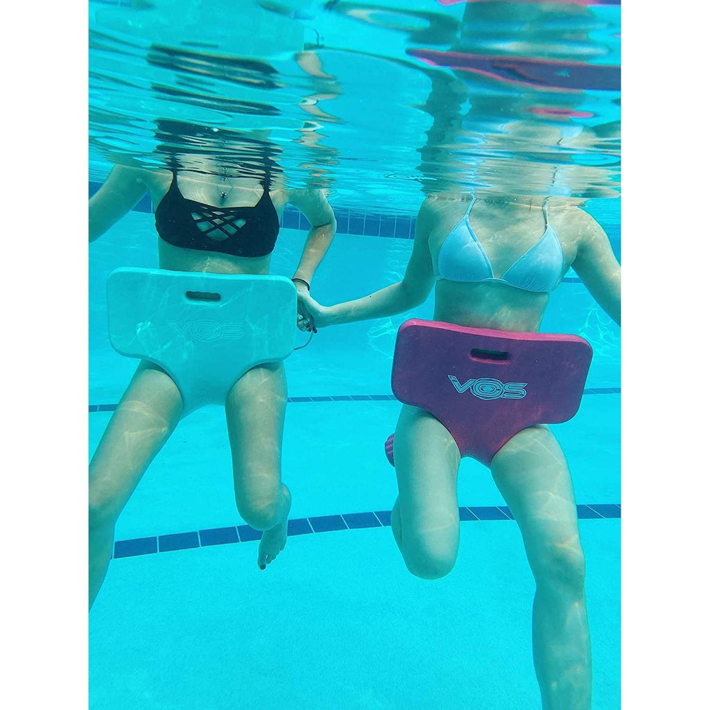 Vos Oasis Water Saddle Swimming Pool Float Lounge Seat for Adults &amp; Kids, Made with UV Resistant Foam for Floating, Deep