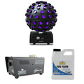 American DJ Starburst HEX LED Sphere Light and the Hurricane 700 Fog Machine