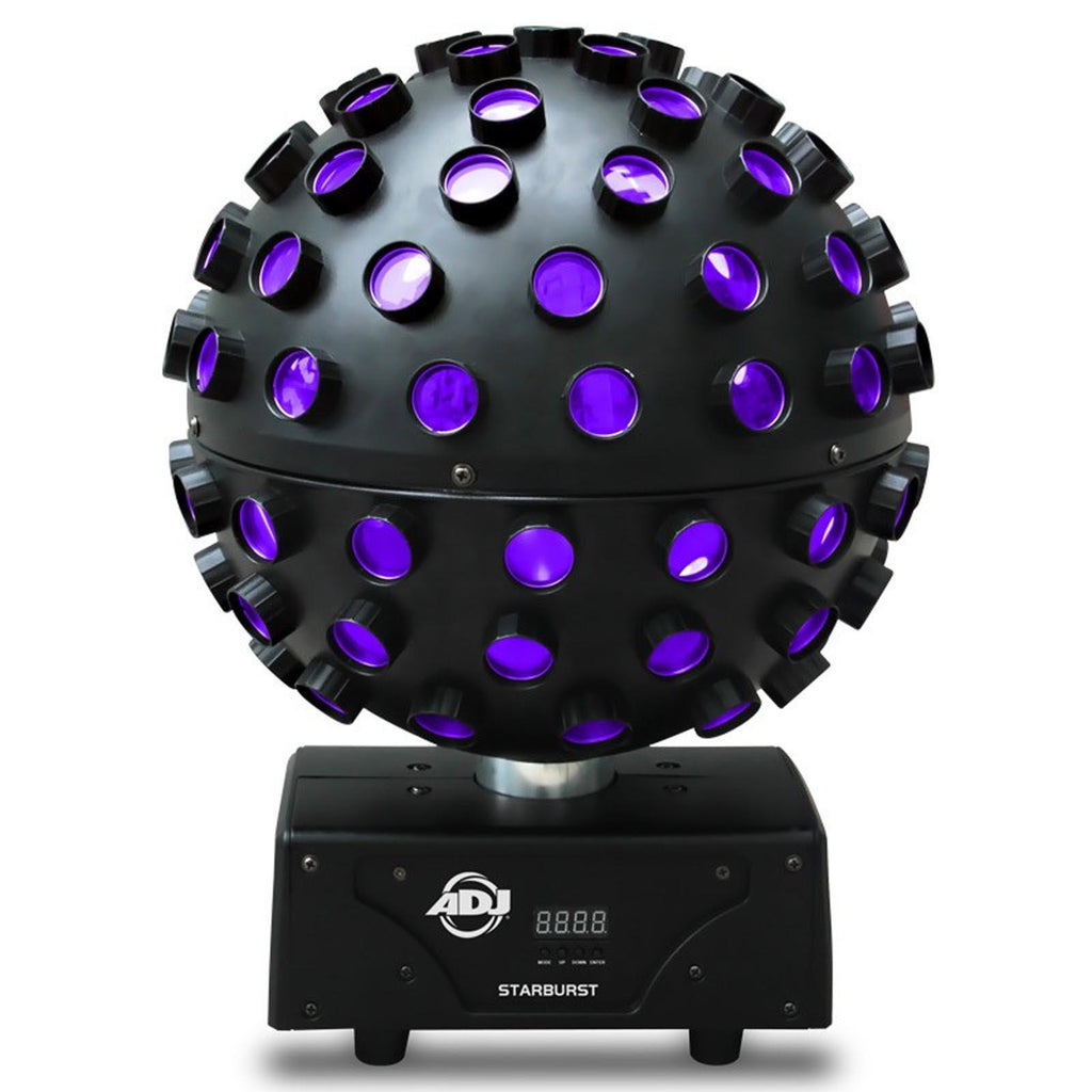 American DJ Starburst HEX LED Sphere Light and the Hurricane 700 Fog Machine