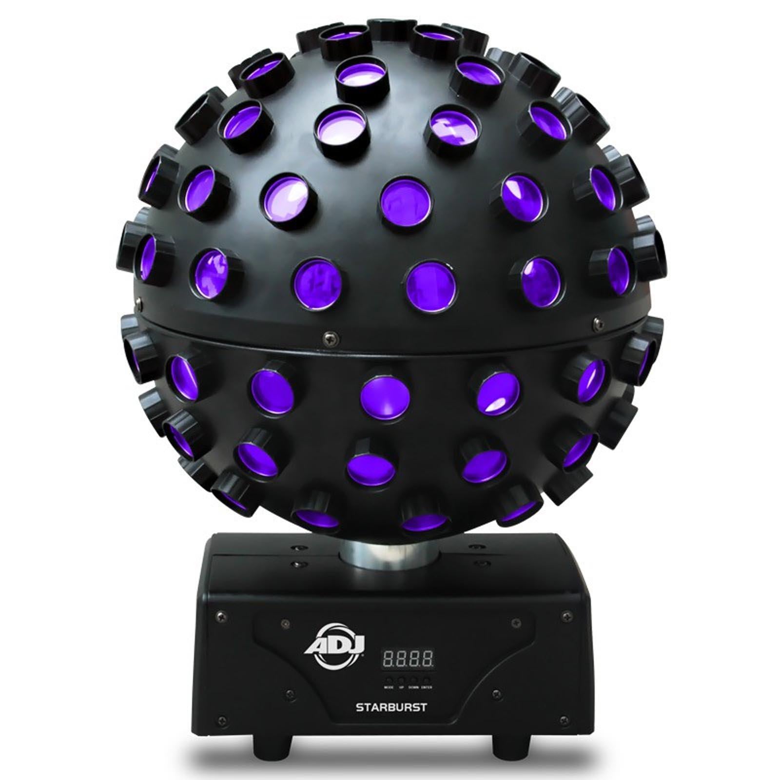 American DJ Starburst HEX LED Sphere Light and the Hurricane 700 Fog Machine