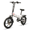 20 Inch Folding Electric Bike Power Assist Electric Bicycle E-Bike Scooter 350W Motor Conjoined Rim