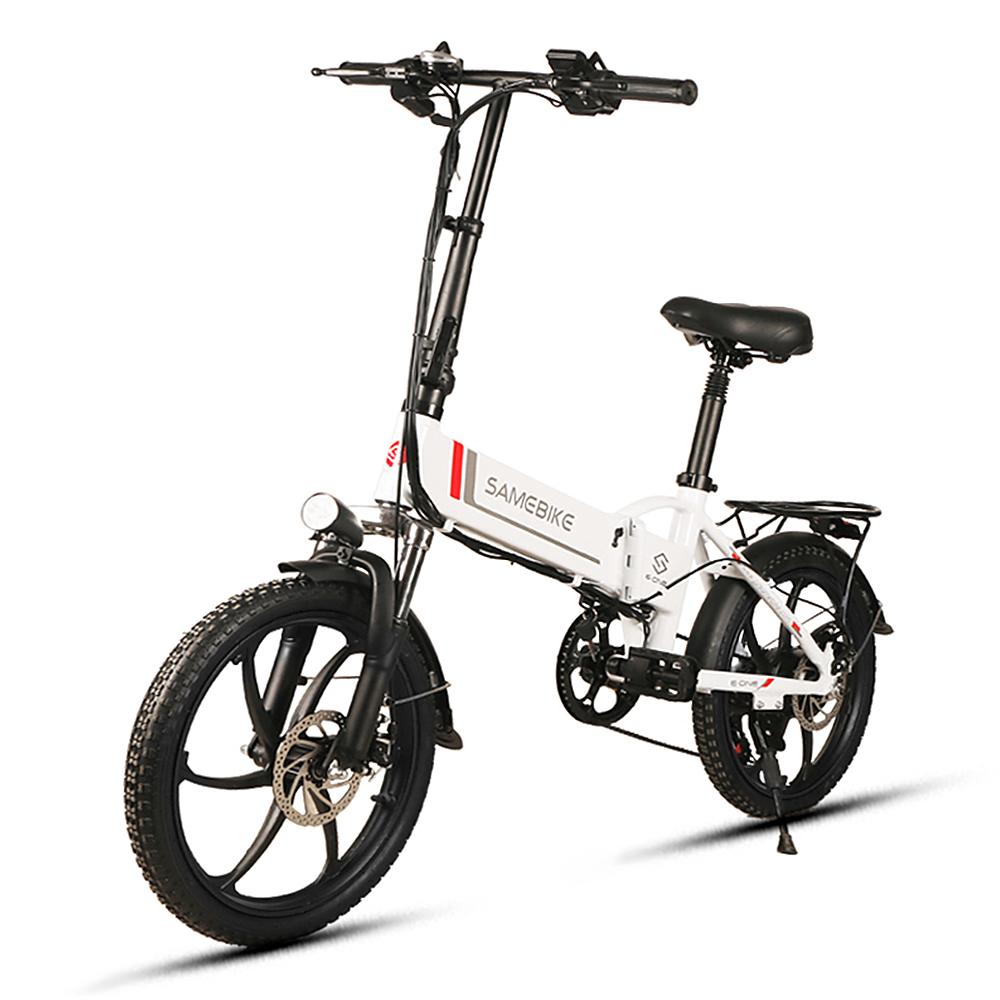 20 Inch Folding Electric Bike Power Assist Electric Bicycle E-Bike Scooter 350W Motor Conjoined Rim