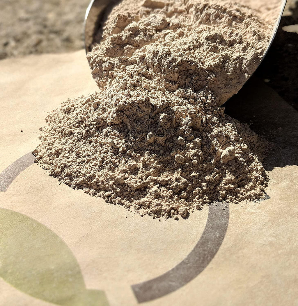ultra fine azomite rock dust volcanic ash (certified dealer) organic trace minerals 44 pounds