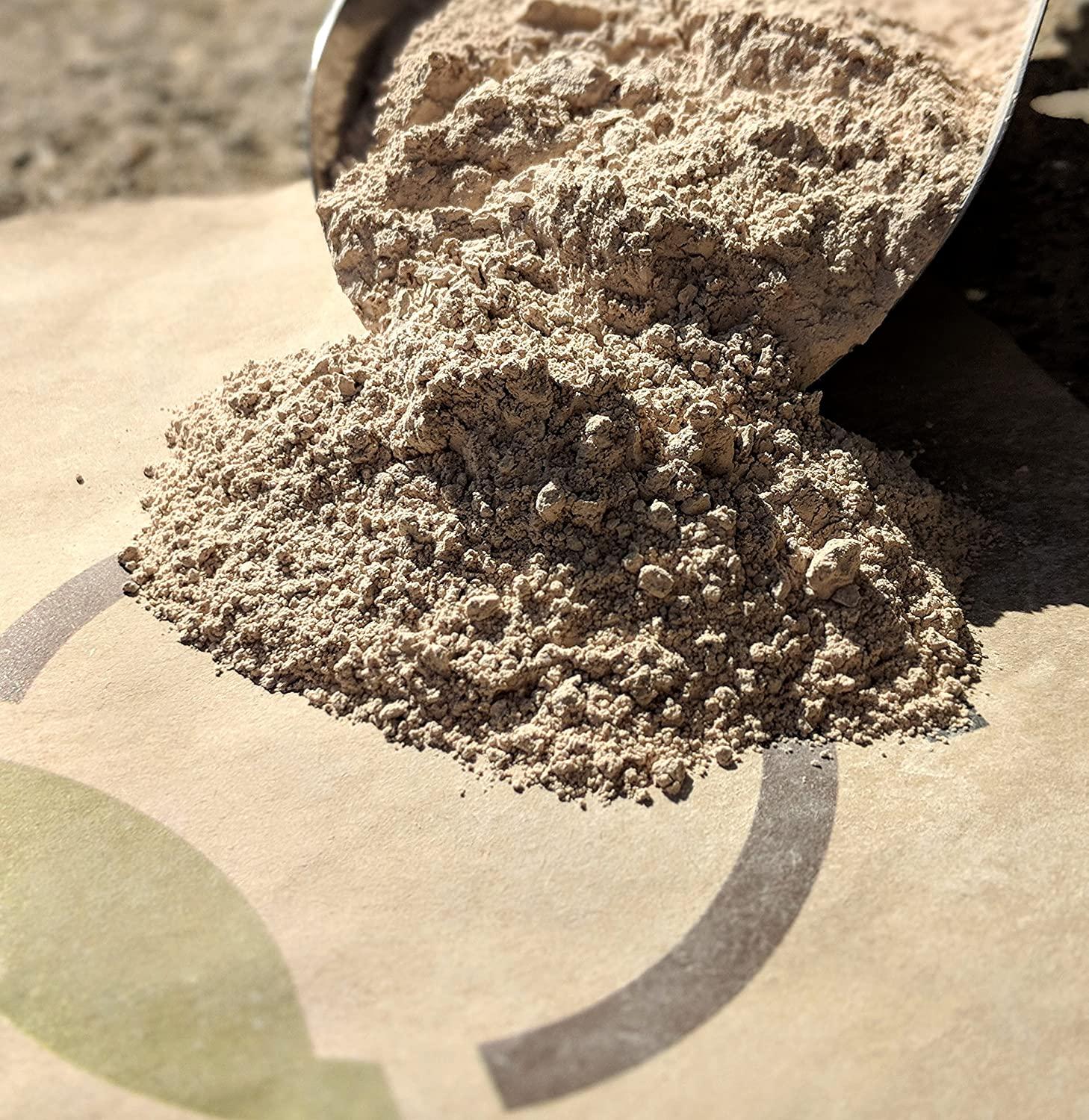 ultra fine azomite rock dust volcanic ash (certified dealer) organic trace minerals 44 pounds