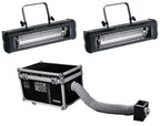Chauvet DJ CUMULUS Fog Machine Fogger w/ Case+(2) Strobe Lights w/ Sound Sensors