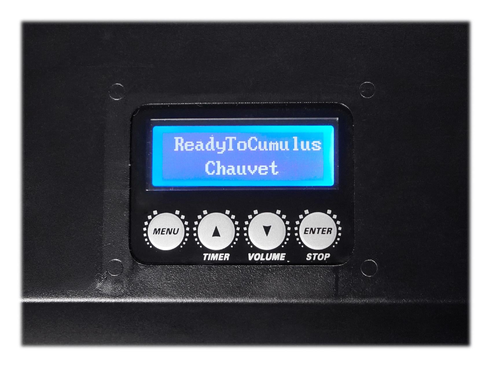 Chauvet DJ CUMULUS Fog Machine Fogger w/ Case+(2) Strobe Lights w/ Sound Sensors
