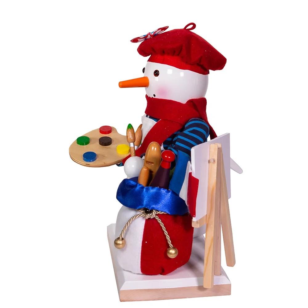Kurt Adler 11.2-Inch Steinbach French Snowman Nutcracker