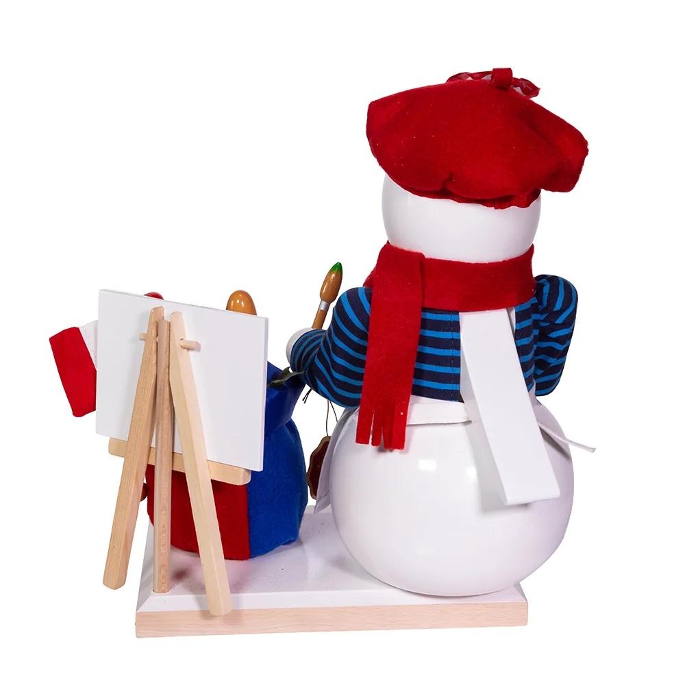 Kurt Adler 11.2-Inch Steinbach French Snowman Nutcracker