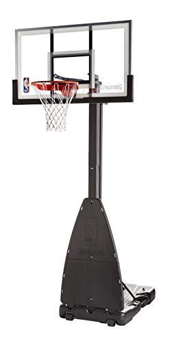 Spalding 54 Inch NBA Glass Backboard Portable Basketball System