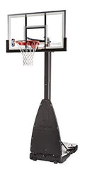 Spalding 54 Inch NBA Glass Backboard Portable Basketball System