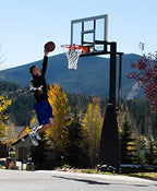 Spalding 54 Inch NBA Glass Backboard Portable Basketball System
