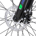 Hiland 26/27.5 Inch Mountain Bike  21 Speed MTB Bicycle with Suspension Fork,Dual-Disc Brake,Fenders Urban Commuter City Bicycle