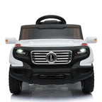 Kids Electric Car, Childs toy electric cars with 2 Seater, 2-Seater Kids Ride On Car w/ Remote Contro (White)
