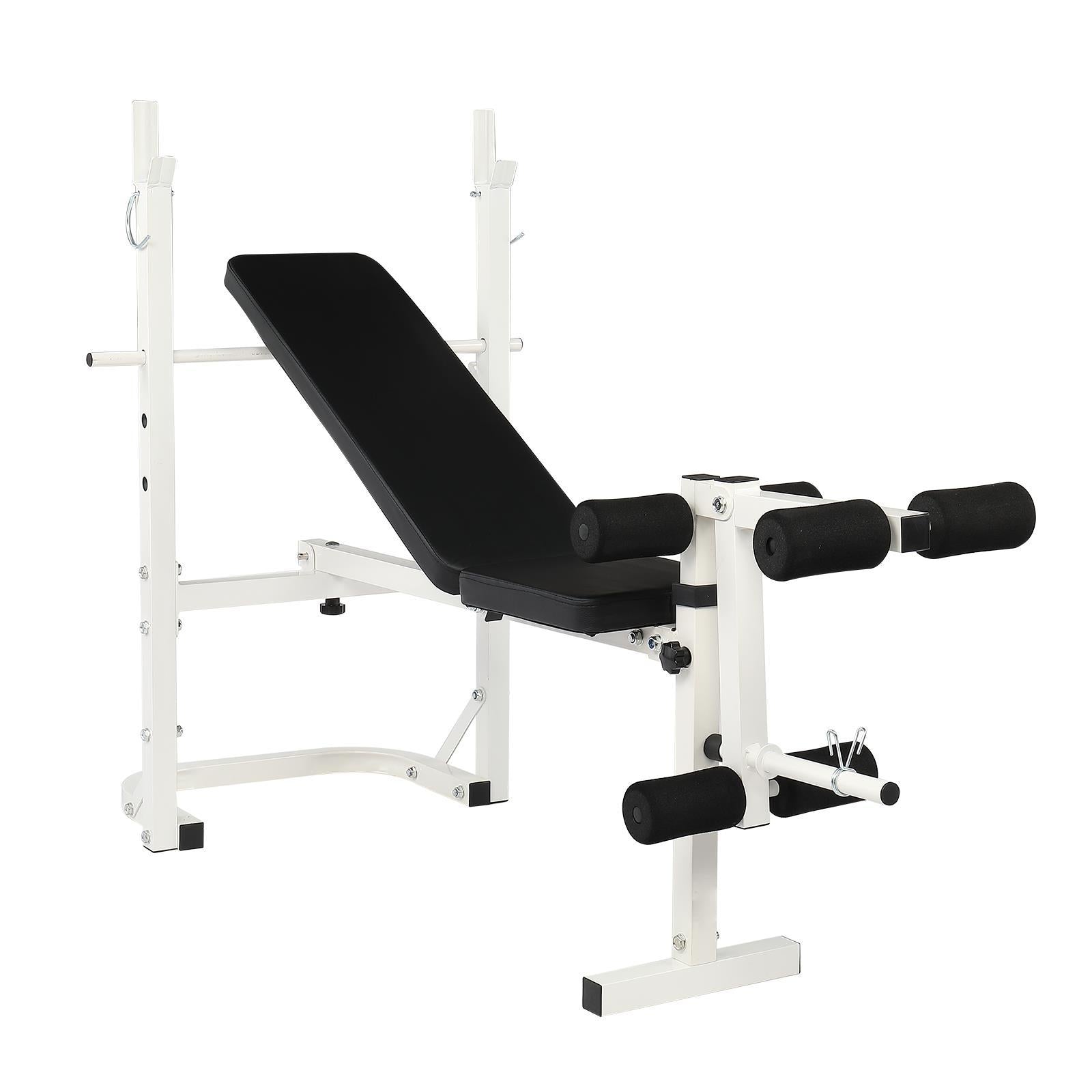 UBesGoo Olympic Weight Lifting Bench Set, with Leg Lift Curl Developer Extension, 440 lb Weights Capacity