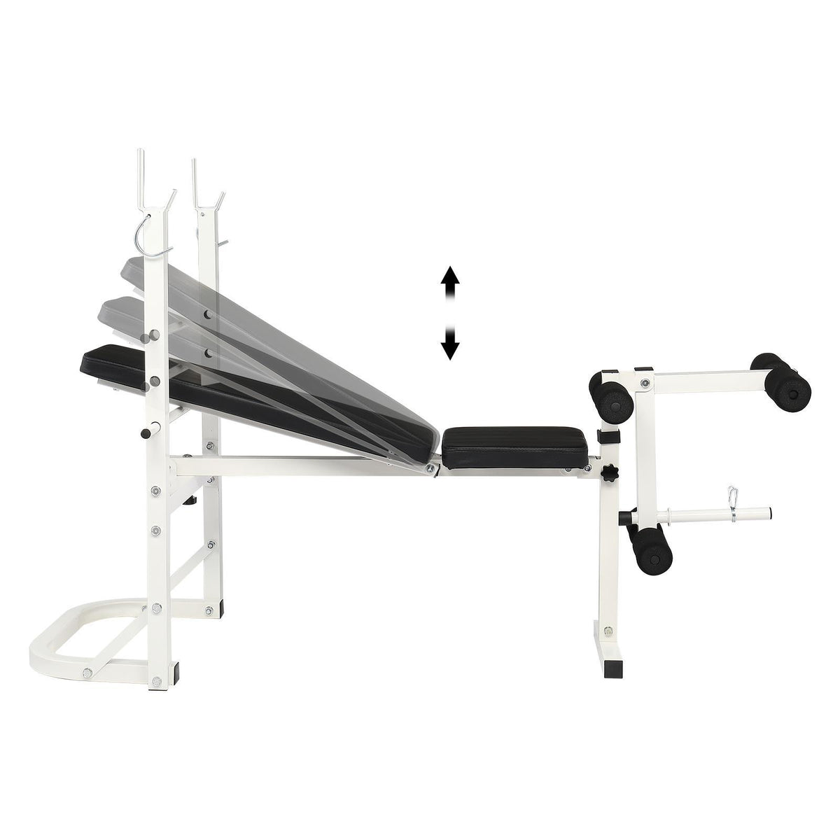 SamyoHome Adjustable Olympic Workout Bench, for Home Gym Strength Training