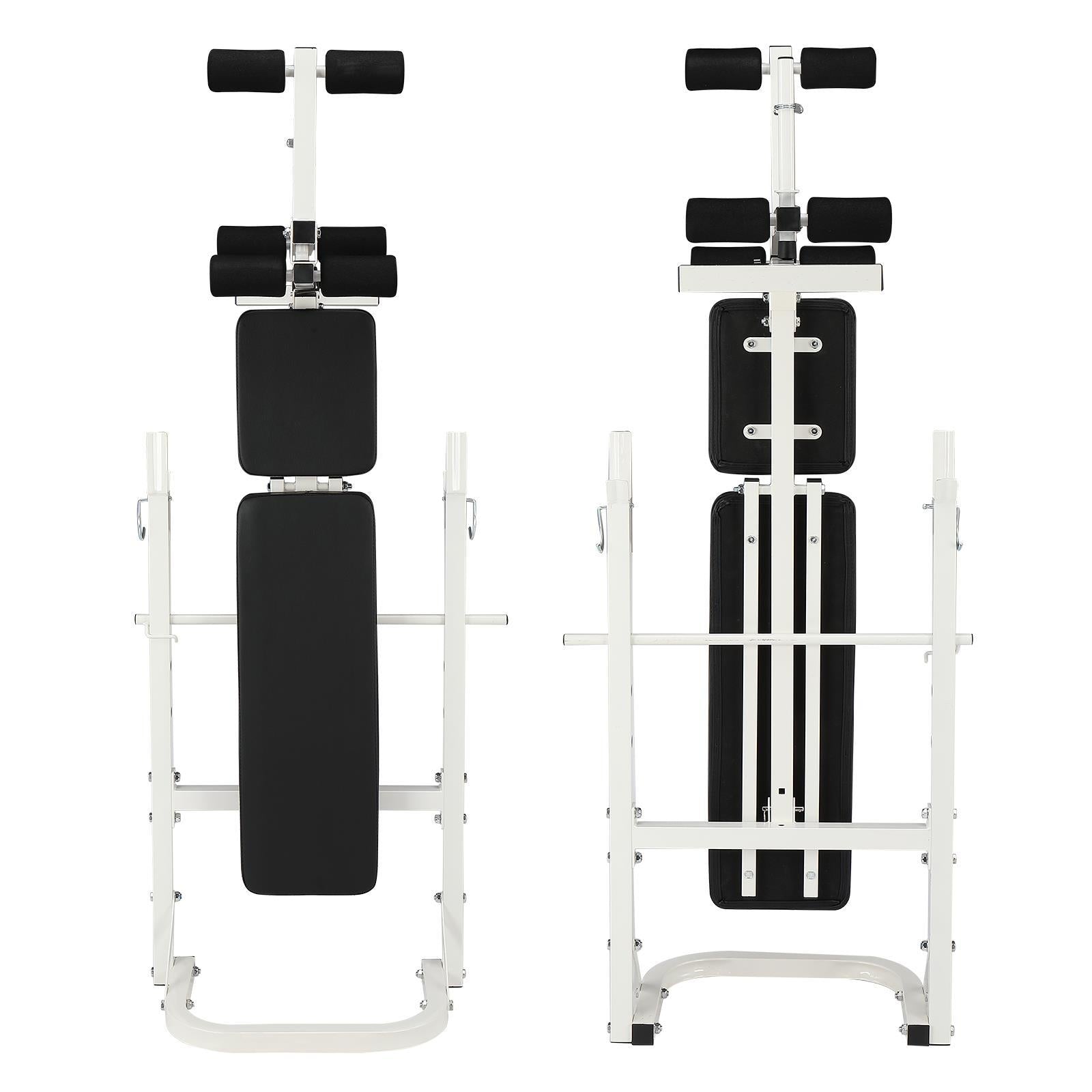 GoDecor Folding Workout Bench, Weight-Lifting Bed Exercise Bench