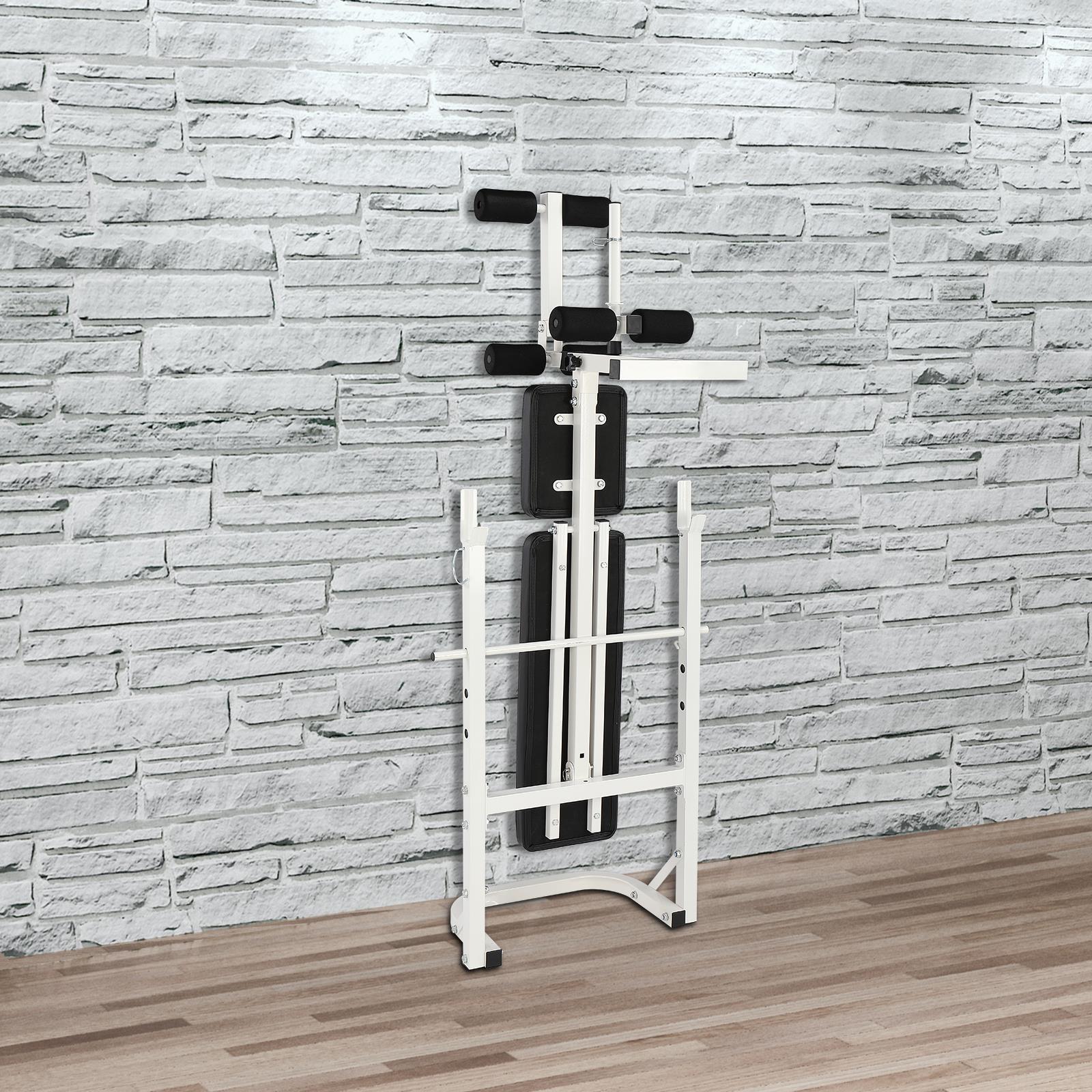 GoDecor Folding Workout Bench, Weight-Lifting Bed Exercise Bench