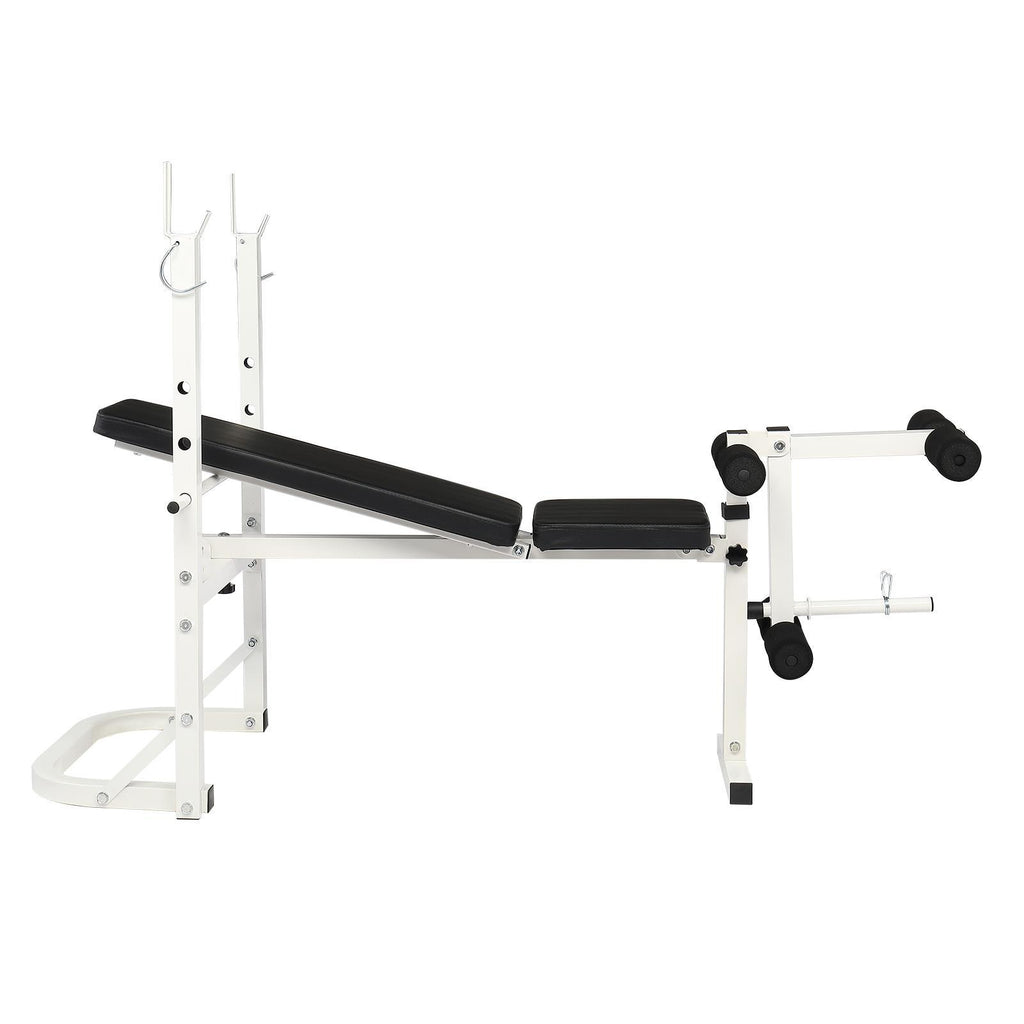 SamyoHome Adjustable Olympic Workout Bench, for Home Gym Strength Training