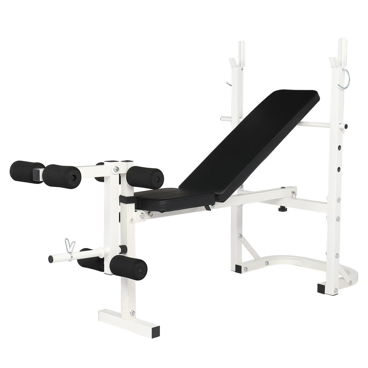 SamyoHome Adjustable Olympic Workout Bench, for Home Gym Strength Training