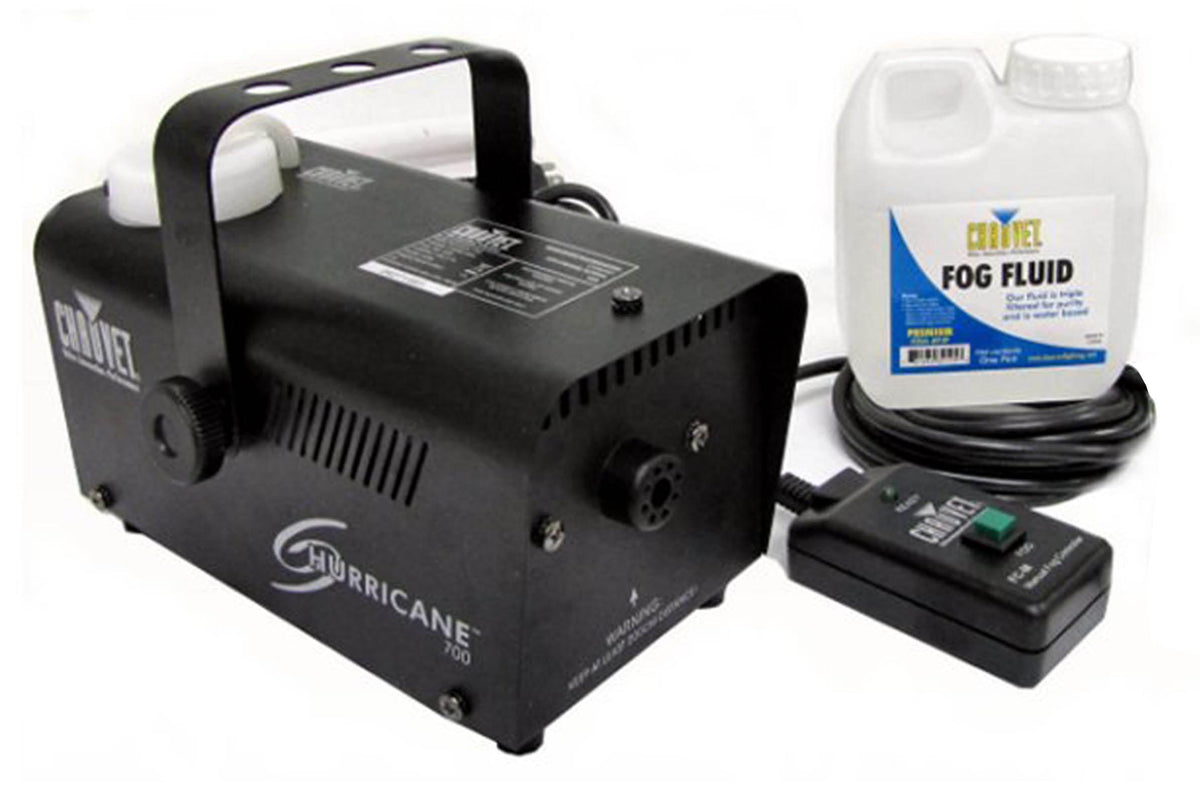 American DJ Eco UV Bar Plus IR Ultraviolet LED Black Light + Chauvet Fog Machine