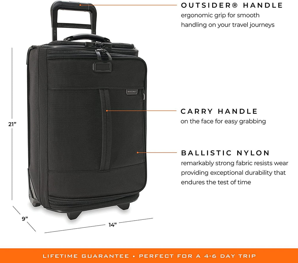 Global 2-Wheel Carry-On Duffle, Black