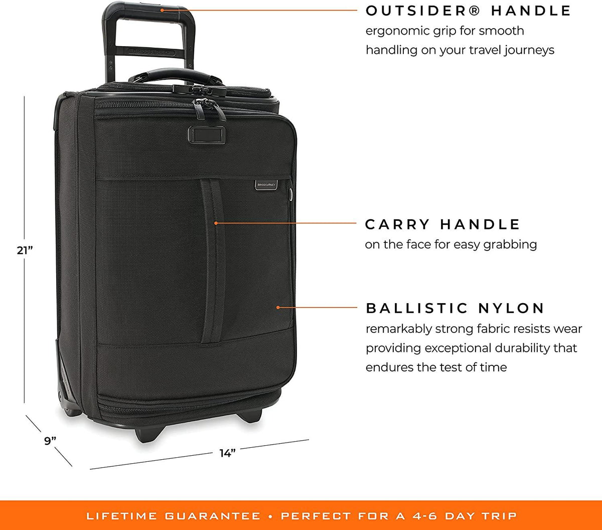 Global 2-Wheel Carry-On Duffle, Black