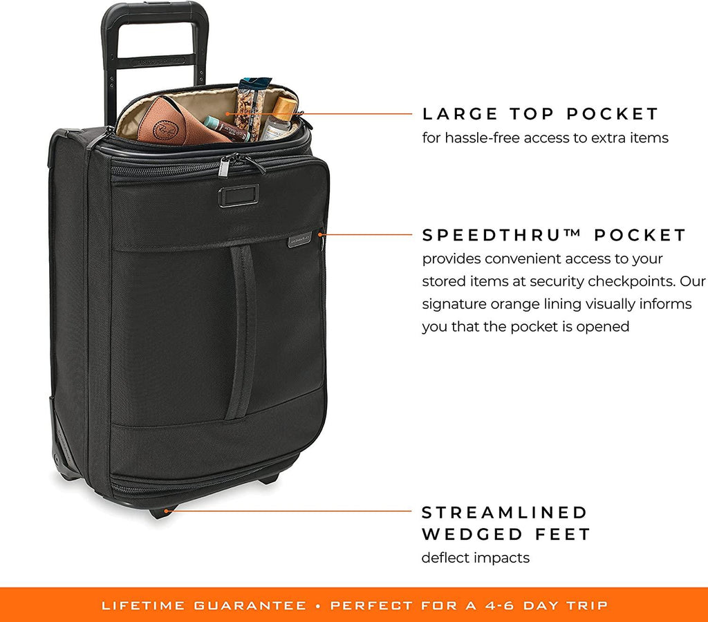 Global 2-Wheel Carry-On Duffle, Black
