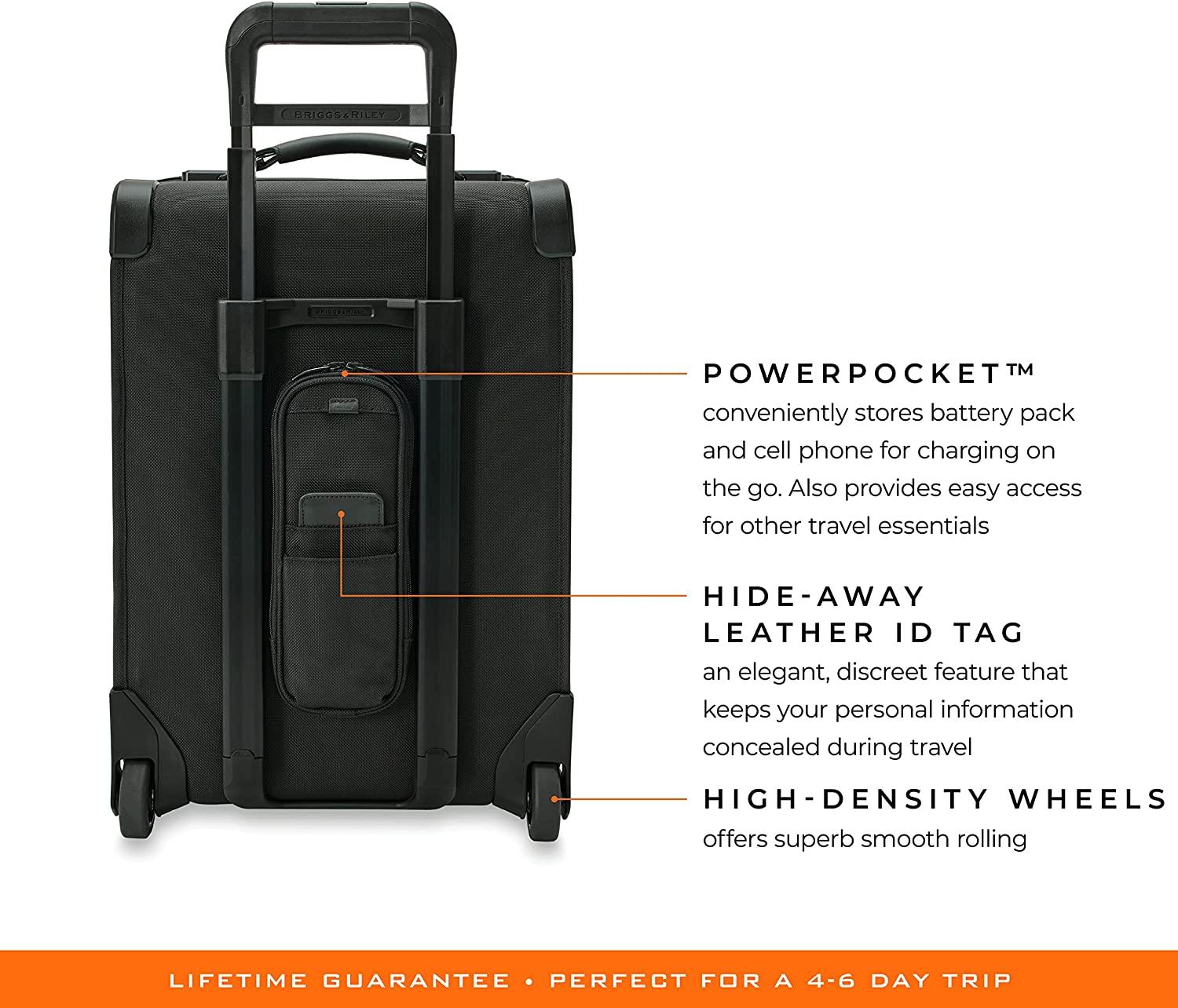 Global 2-Wheel Carry-On Duffle, Black