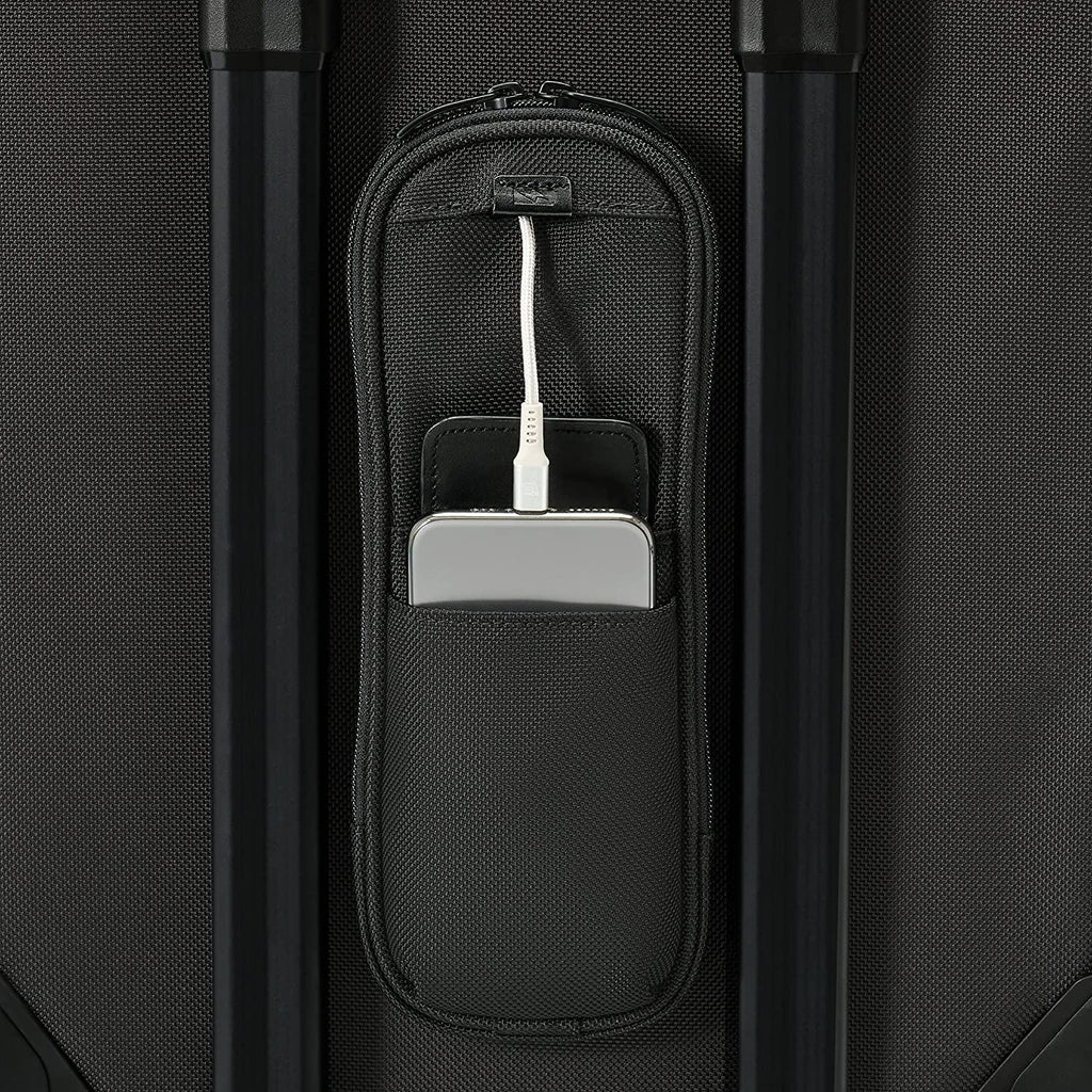 Baseline Uprights, Black, Essential 2-Wheel Carry-On