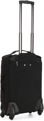 Women’s Darcey Small 22-Inch Softside Carry-On Rolling Luggage, Nylon, 360 Degree Spinning Wheels, Black Noir