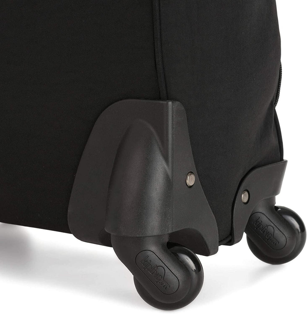 Women’s Darcey Small 22-Inch Softside Carry-On Rolling Luggage, Nylon, 360 Degree Spinning Wheels, Black Noir