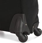 Women’s Darcey Small 22-Inch Softside Carry-On Rolling Luggage, Nylon, 360 Degree Spinning Wheels, Black Noir