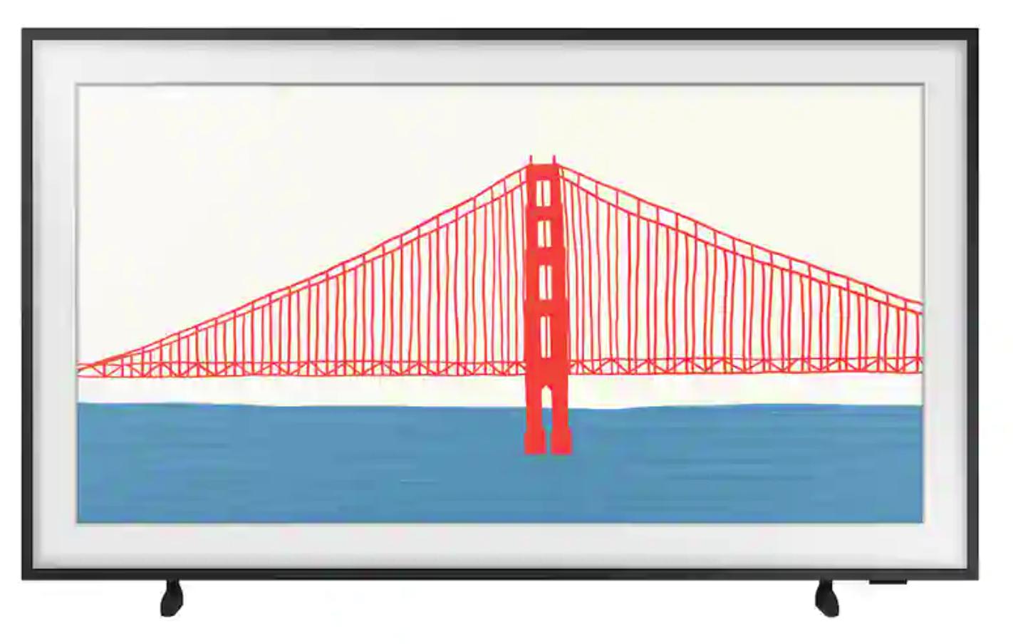 samsung 50" the frame qled 4k smart tv qn50ls03aa (2021)