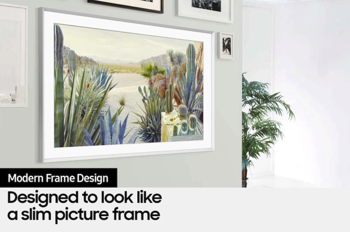 samsung 50" the frame qled 4k smart tv qn50ls03aa (2021)