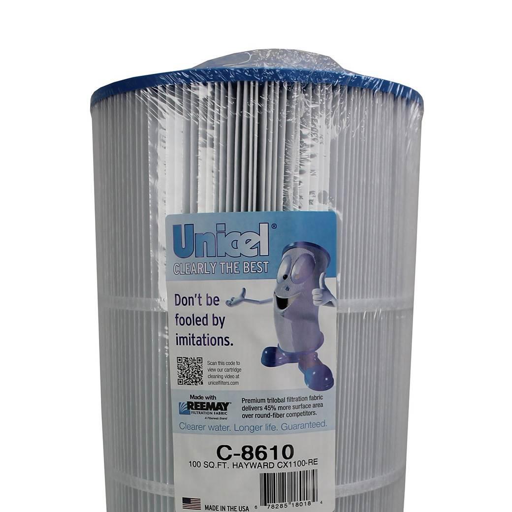 unicel c-8610 hayward star clear ii c1100 cx1100 pool filter cartridge (6 pack)