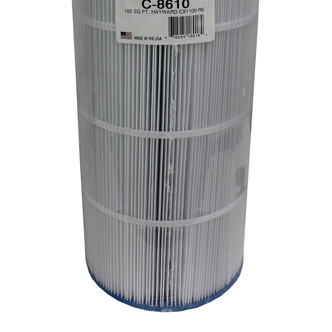 unicel c-8610 hayward star clear ii c1100 cx1100 pool filter cartridge (6 pack)