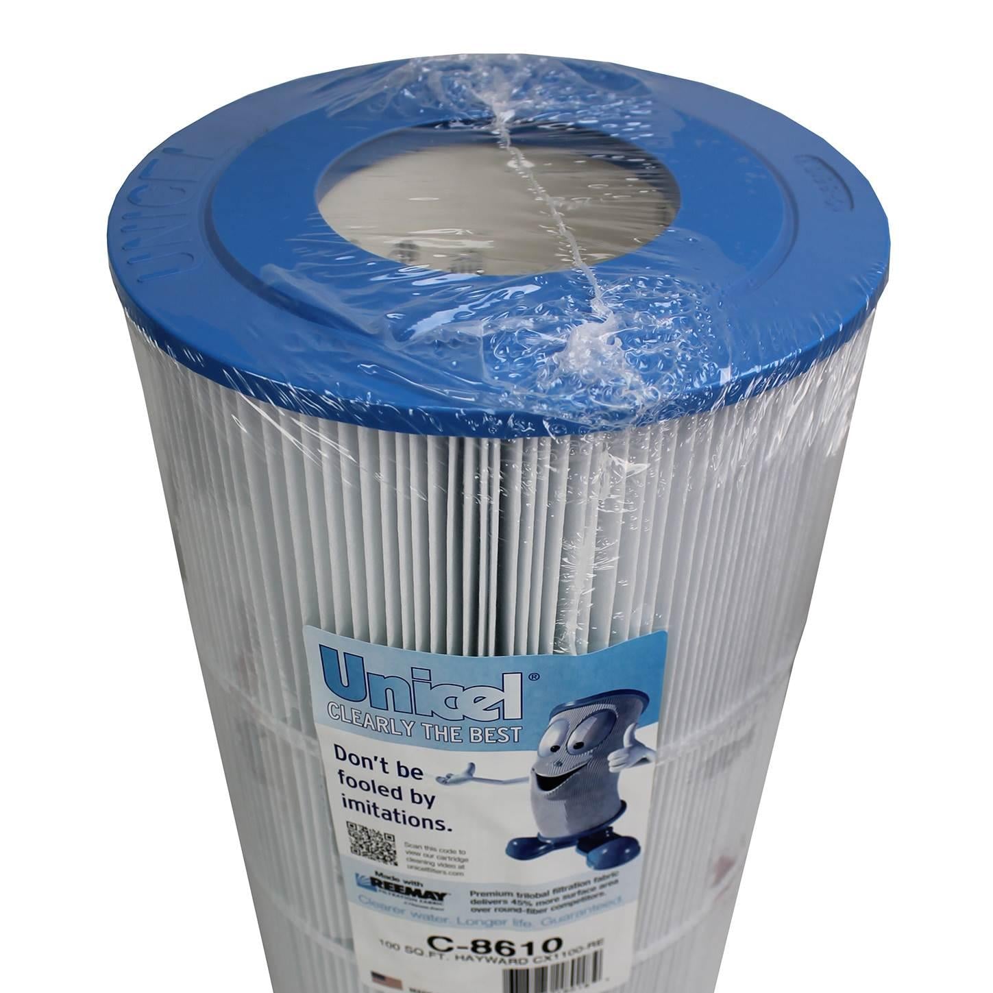 unicel c-8610 hayward star clear ii c1100 cx1100 pool filter cartridge (6 pack)