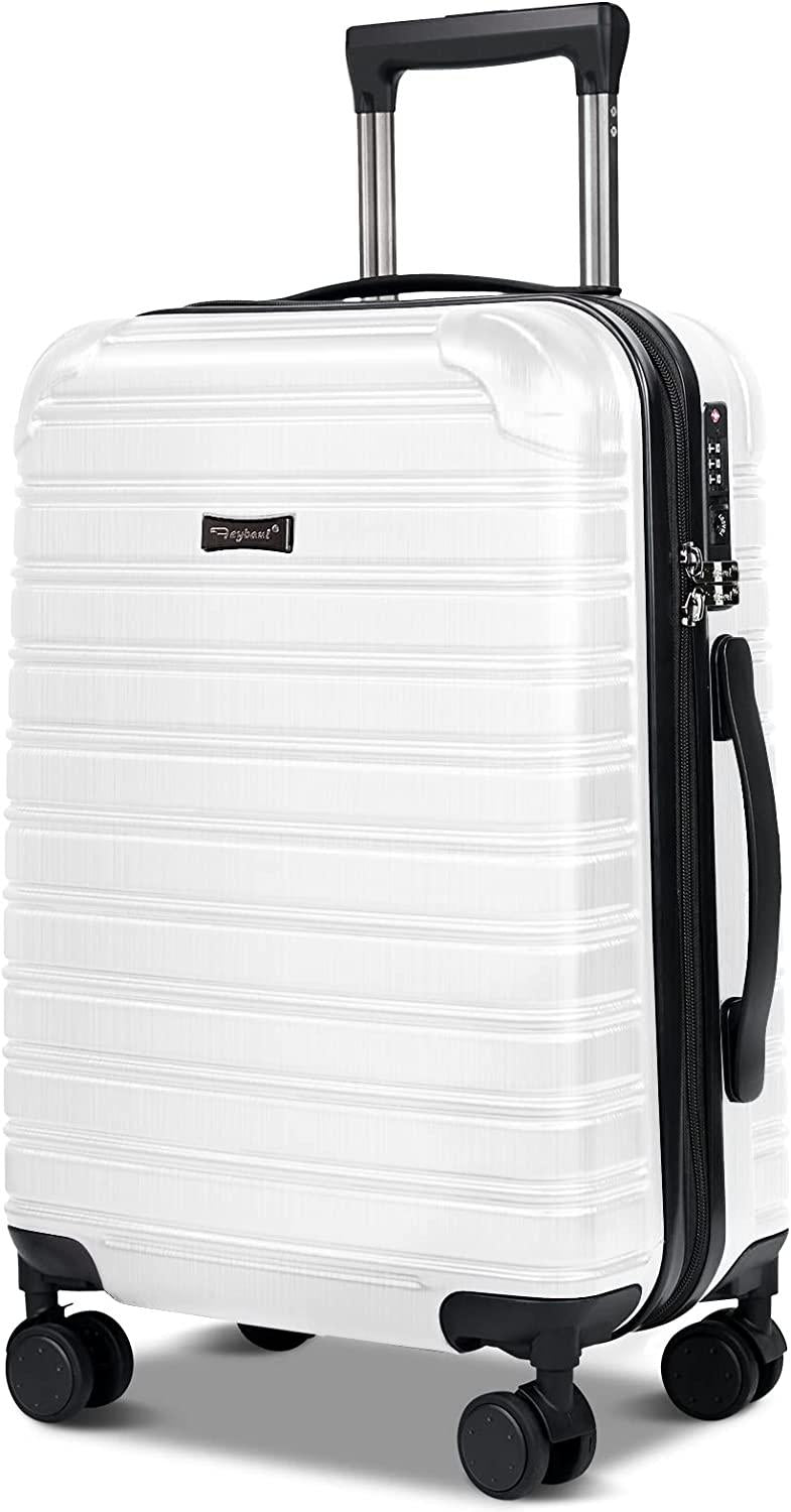Luggage Suitcase PC+ABS Hardshell Carry On Luggage with Spinner Wheels